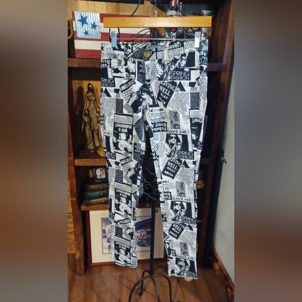 GOODTIME  PRINT JOURNAL JEANS
